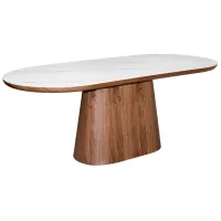 Кухонный стол зафиксированный DecoPrim Serena ДСП/ Белый