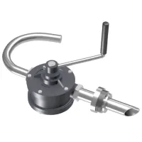 Pompă de mâină PowMr RS25-5 Metal / Silver