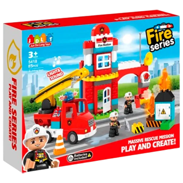 Конструктор Richi Tichi R24/6/9 Пожарные/ Разноцветный photo 1