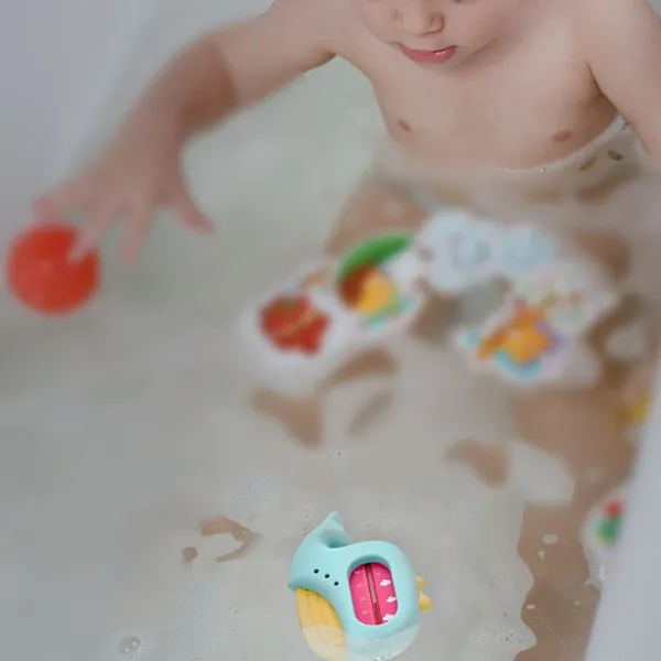 Termometru pentru copii Roxy Kids RWT-007-BY Temperatura apei / Blue photo 7
