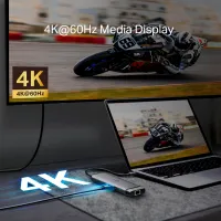 Адаптер TP-Link UH9120C USB Type-C / Серебряный photo 4
