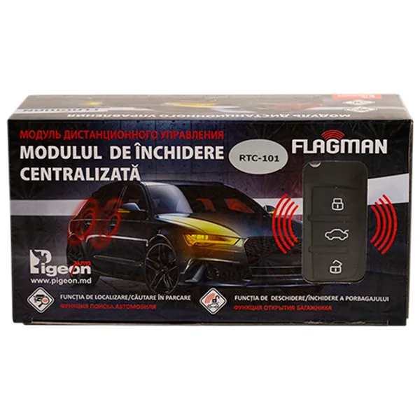 Автомобильная сигнализация Flagman RTC-880 Черный /  photo 3