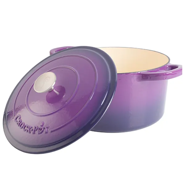 Кастрюля Crock-Pot 1165455 6.6л Эмалированная сталь / Lavanda photo 2