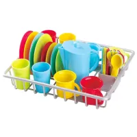 Кухонный гарнитур PlayGo Dishdrainer 3+ / набор посуды