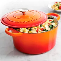 Кастрюля Crock-Pot 1165455 6.6л Эмалированная сталь / Оранжевый photo 5