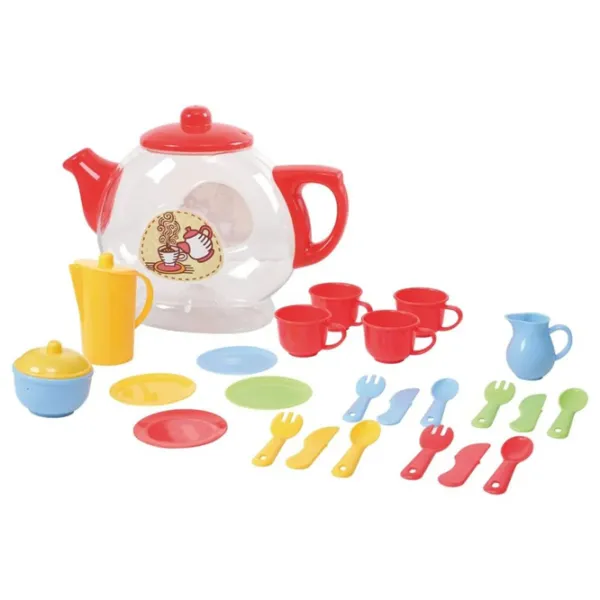 Кухонный гарнитур PlayGo Tea Pot Deluxe 3+ / набор посуды photo 1