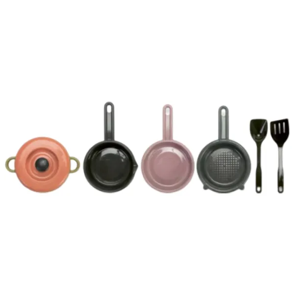 Кухонный гарнитур Dantoy Basket of kitchen utensils 3+ / набор посуды photo 2