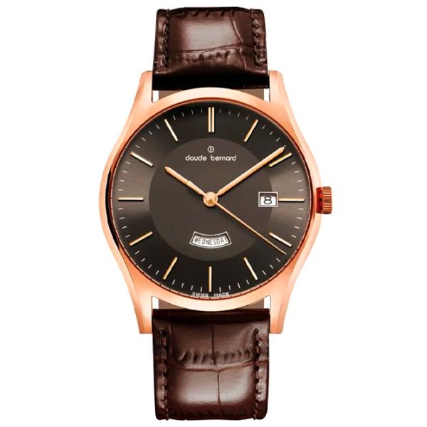 Ceas de mână pentru bărbați Claude Bernard 84200-37R-BRIR Cuarț / 40 mm photo 1 Ceas de mână pentru bărbați Claude Bernard 84200-37R-BRIR Cuarț / 40 mm photo 1