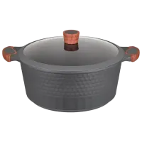 Cratiță Resto 93508 9.7l Aluminiu / Black