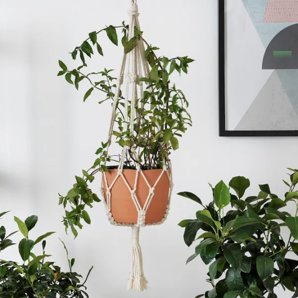 Подставка для горшка Ikea Botanisk  Бежевый / Textil photo 2