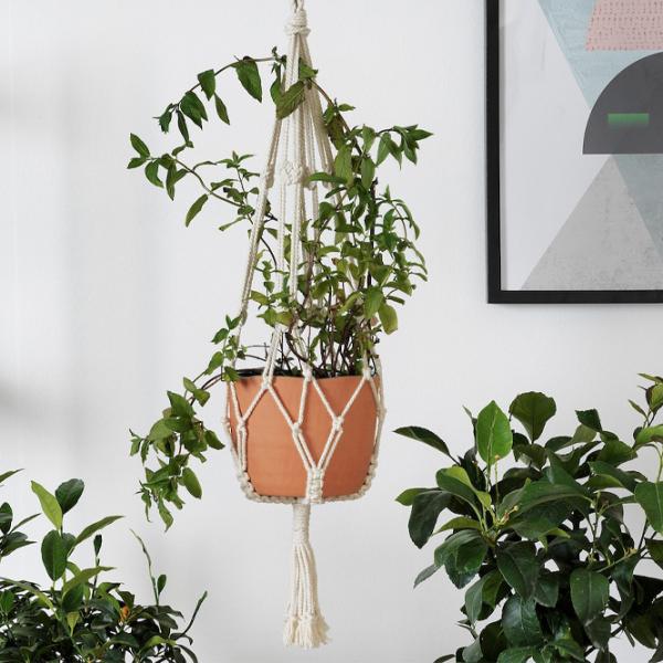 Подставка для горшка Ikea Botanisk  Бежевый / Textil photo 2