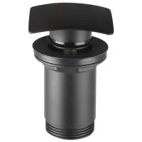 Ножной клапан Ferro 08393 Черный / Чёрный