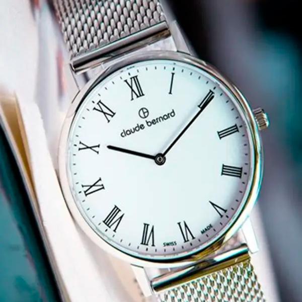Ceas de mână pentru bărbați Claude Bernard 20219-3M-BR Cuarț / 41 mm photo 2