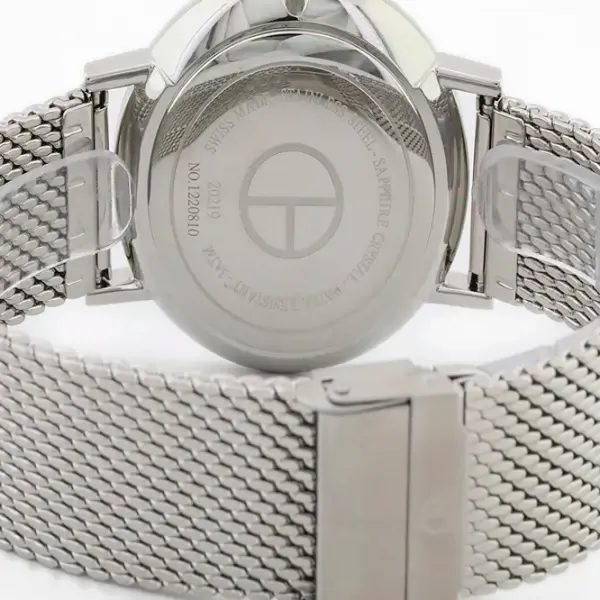 Ceas de mână pentru bărbați Claude Bernard 20219-3M-BR Cuarț / 41 mm photo 3