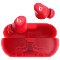 Наушники Beats Solo Buds Прозрачный Красный Беспроводные/ Персональный