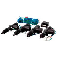 Încuietoare centralizată Pigeon 1042499 Black / 4