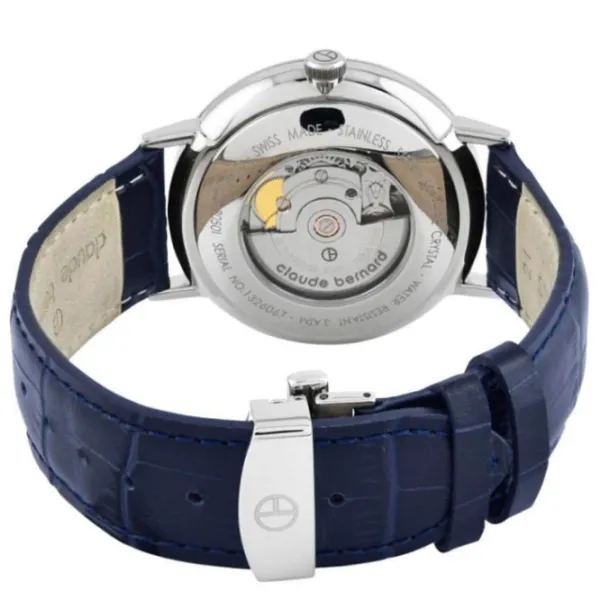 Наручные часы для мужчин Claude Bernard 80501-3-BUIN Механический / 42 мм photo 2 Наручные часы для мужчин Claude Bernard 80501-3-BUIN Механический / 42 мм photo 2