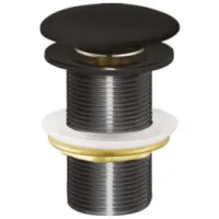 Ножной клапан Creavit 13835 Черный / Чёрный