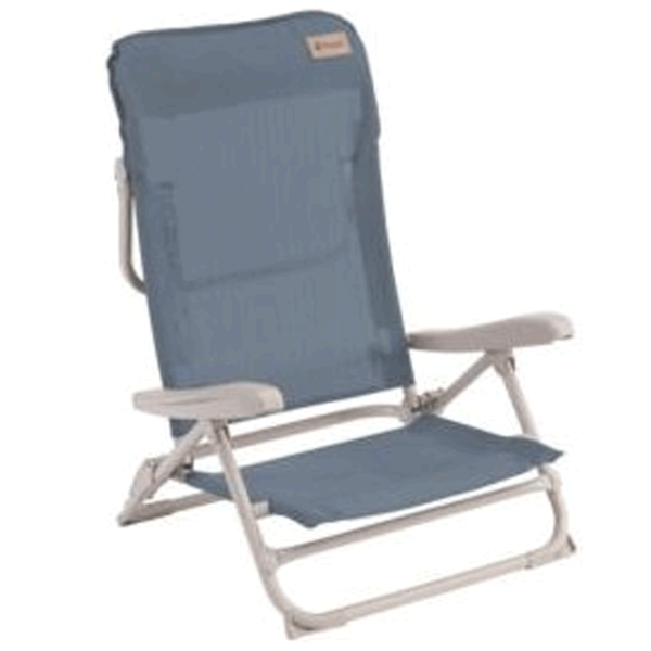 Scaun camping Outwell Seaford Ocean Blue Poliester / Ocean Blue photo 1 Scaun camping Outwell Seaford Ocean Blue Poliester / Ocean Blue photo 1