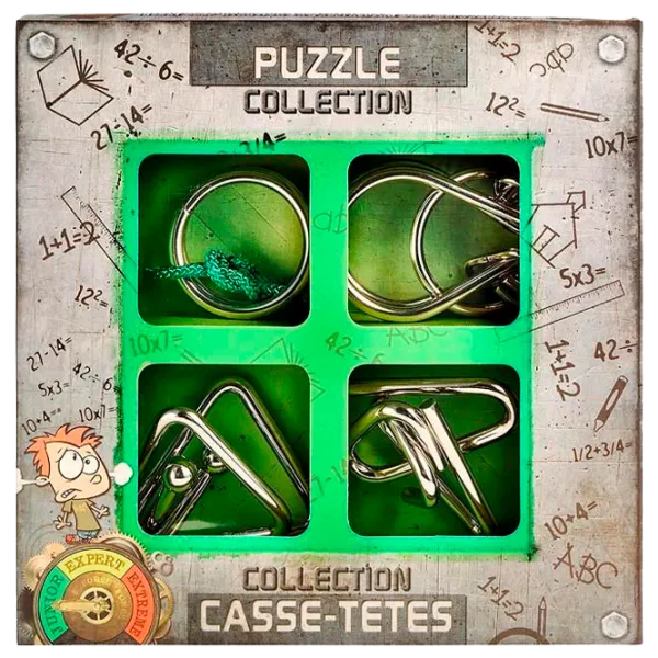 Joc educativ Eureka Junior Metal Puzzles 6+/ Dezvoltare photo 1