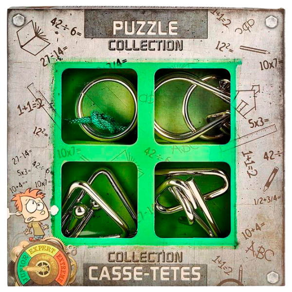 Joc educativ Eureka Junior Metal Puzzles 6+/ Dezvoltare photo 1