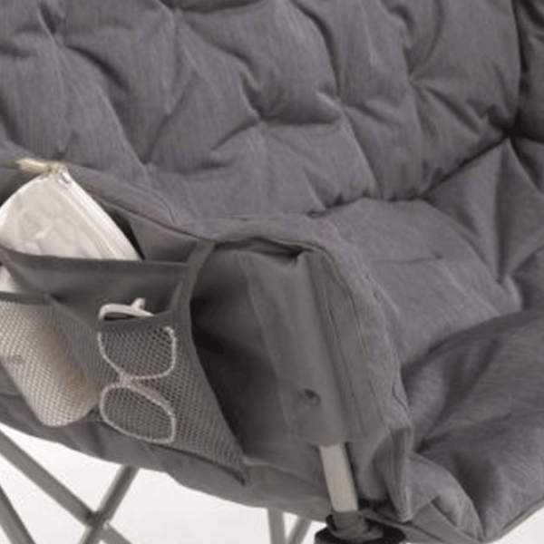 Scaun camping Outwell Sardis Lake Poliester / Grey photo 2 Scaun camping Outwell Sardis Lake Poliester / Grey photo 2