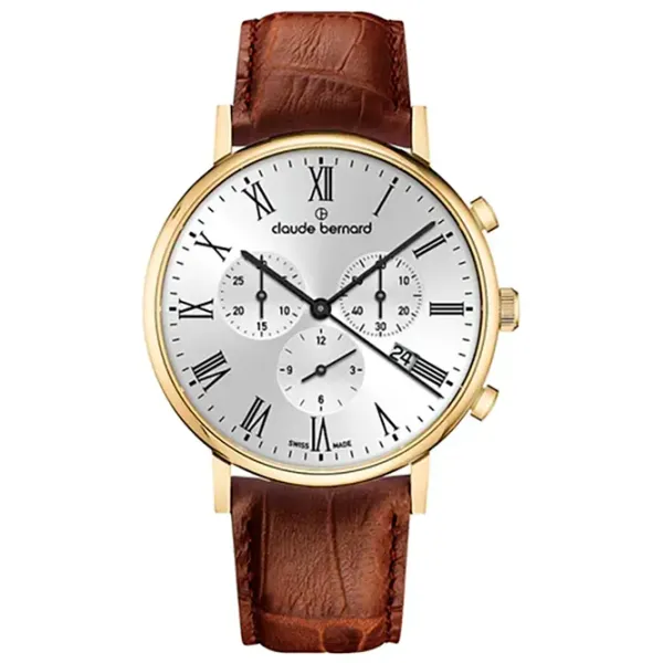Наручные часы для мужчин Claude Bernard 10258-37J-AR Кварцевый / 40 мм photo 1 Наручные часы для мужчин Claude Bernard 10258-37J-AR Кварцевый / 40 мм photo 1