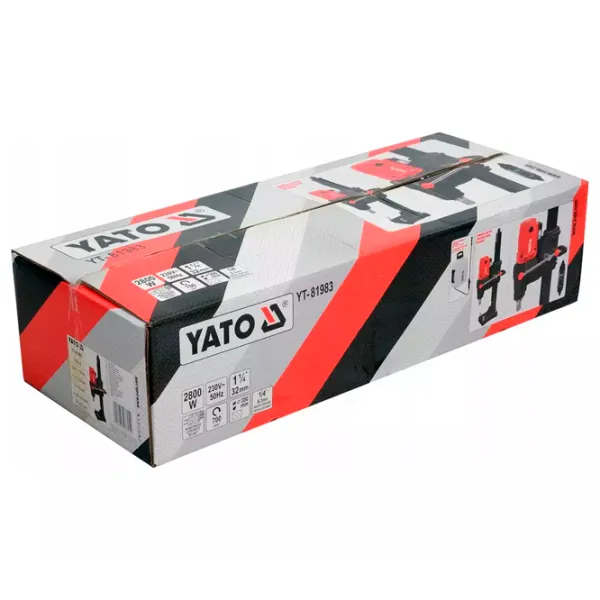 Mașină de găurit cu coloană Yato YT81983 2800 W / 700 rot/min photo 6 Mașină de găurit cu coloană Yato YT81983 2800 W / 700 rot/min photo 6