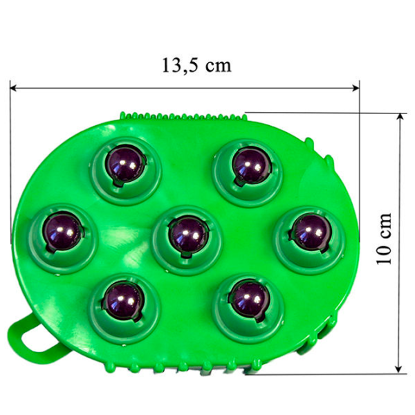 Aparat de masaj Insportline S143-1 MRKT Green photo 2