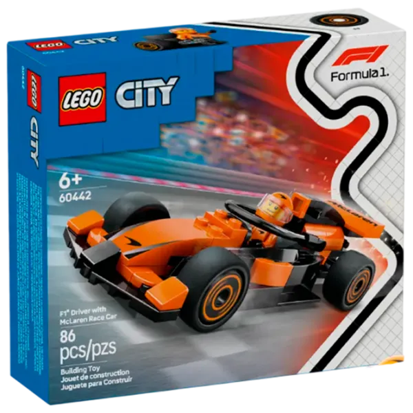 Constructor LEGO F1 Driver With Mclaren Race Car Rasă/ Multicolor photo 1