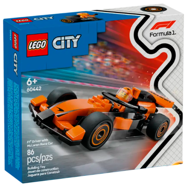 Constructor LEGO F1 Driver With Mclaren Race Car Rasă/ Multicolor photo 1