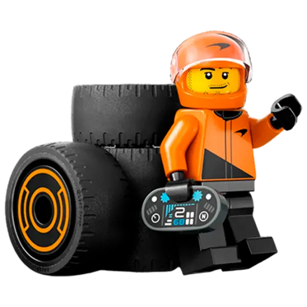 Constructor LEGO F1 Driver With Mclaren Race Car Rasă/ Multicolor photo 4