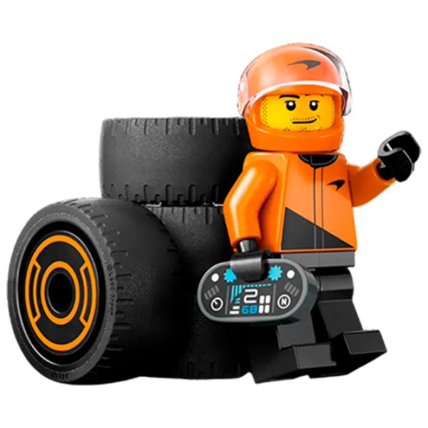 Constructor LEGO F1 Driver With Mclaren Race Car Rasă/ Multicolor photo 4