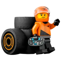 Constructor LEGO F1 Driver With Mclaren Race Car Rasă/ Multicolor photo 4