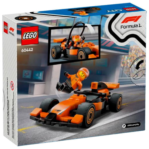 Constructor LEGO F1 Driver With Mclaren Race Car Rasă/ Multicolor photo 8