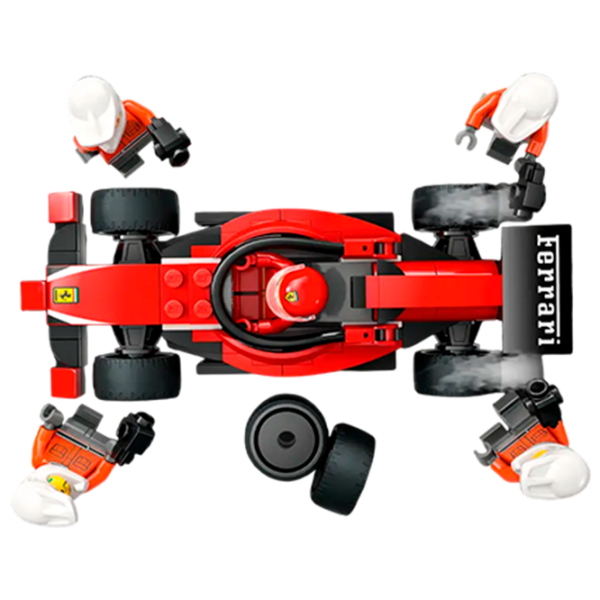 Constructor LEGO F1 Pit Stop & Pit Crew With Ferrari Car Set Rasă/ Multicolor photo 5