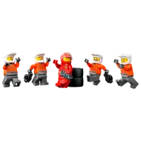 Constructor LEGO F1 Pit Stop & Pit Crew With Ferrari Car Set Rasă/ Multicolor photo 6