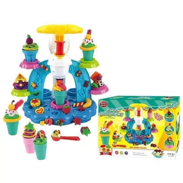 Set de plastilină Funny Lucky 43951 Multicolor / 3+ photo 2