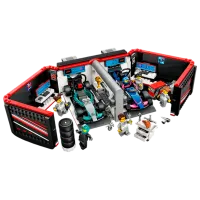 Constructor LEGO F1 Garage & Mercedes-Amg & Alpine Cars Rasă/ Multicolor photo 3