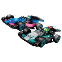 Constructor LEGO F1 Garage & Mercedes-Amg & Alpine Cars Rasă/ Multicolor photo 4