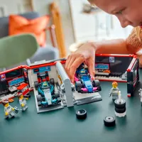 Constructor LEGO F1 Garage & Mercedes-Amg & Alpine Cars Rasă/ Multicolor photo 7