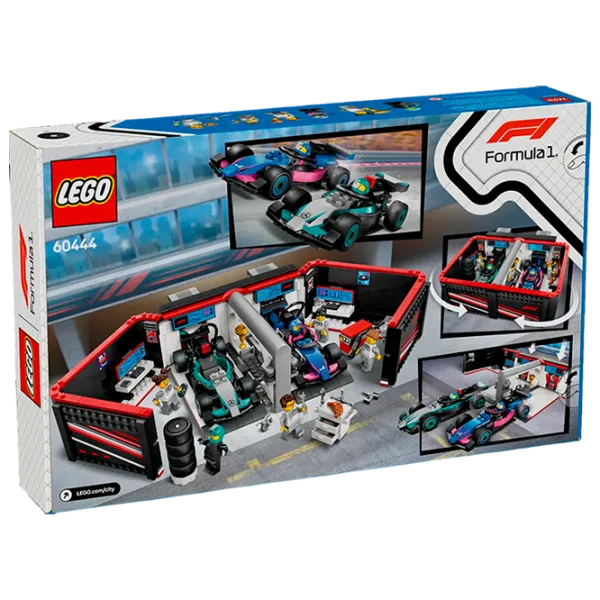 Constructor LEGO F1 Garage & Mercedes-Amg & Alpine Cars Rasă/ Multicolor photo 9