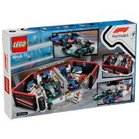 Constructor LEGO F1 Garage & Mercedes-Amg & Alpine Cars Rasă/ Multicolor photo 9