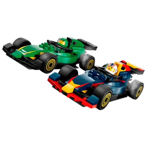 Constructor LEGO F1 Truck With Rb20 & Amr24 F1 Cars Rasă/ Multicolor photo 4