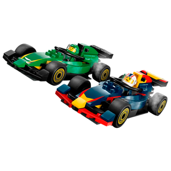 Constructor LEGO F1 Truck With Rb20 & Amr24 F1 Cars Rasă/ Multicolor photo 4