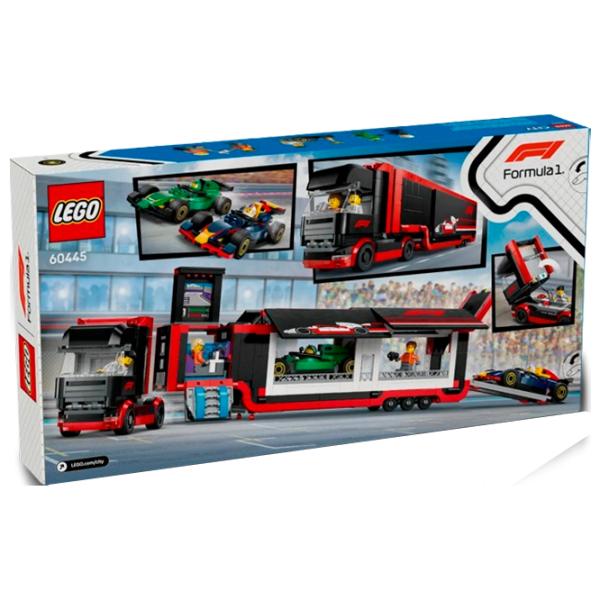 Constructor LEGO F1 Truck With Rb20 & Amr24 F1 Cars Rasă/ Multicolor photo 8