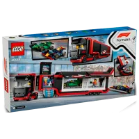 Constructor LEGO F1 Truck With Rb20 & Amr24 F1 Cars Rasă/ Multicolor photo 8