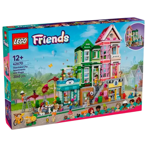 Constructor LEGO Heartlake City Apart Casă/ Multicolor photo 1