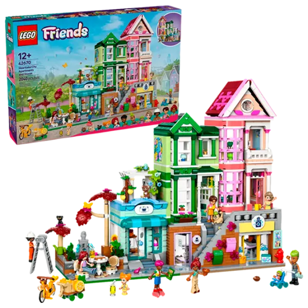 Constructor LEGO Heartlake City Apart Casă/ Multicolor photo 2