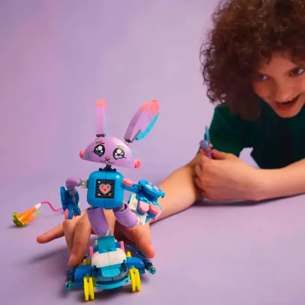 Constructor LEGO Izzie And Bunchurro Animale/ Multicolor photo 5